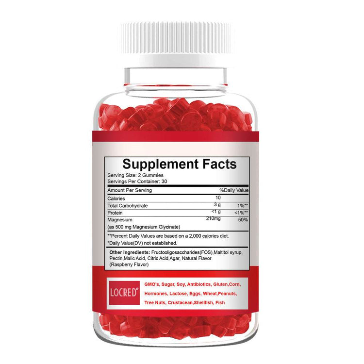 Bottled Magnesium Gummies Heaith Products